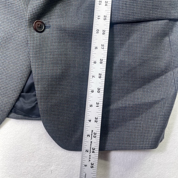 Chaps Ralph Lauren Vintage Blazer 2 button Men’s 44 Tall Wool VTG casual preppy - Picture 8 of 10